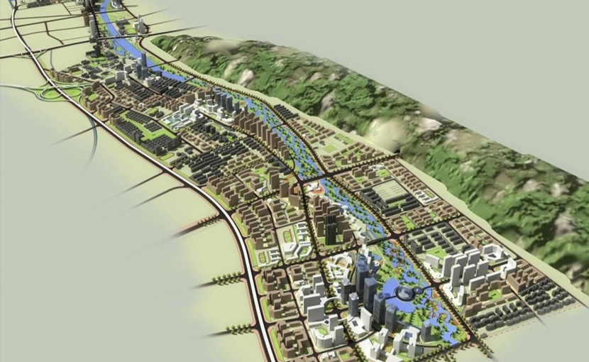 西宁市南川河两岸土地整合规划与城市设计 西宁 青海